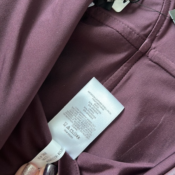 Express faux leather crop top - Picture 4 of 5